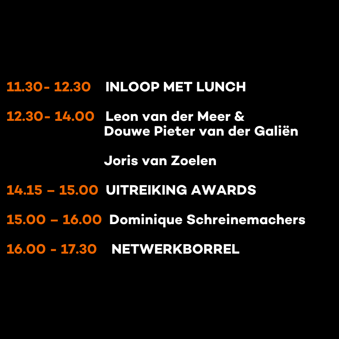11.30-12.30 INLOOP MET LUNCH 12.30-14.00 Leon van der Meer &-1